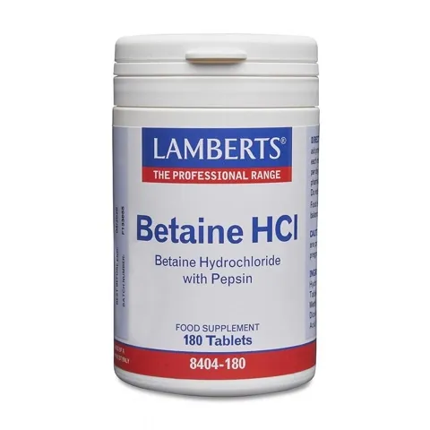 Lamberts Betaine HCl 324mg / Pepsin 5mg