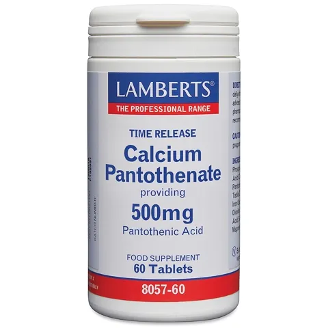 Lamberts Calcium Pantothenate 500mg