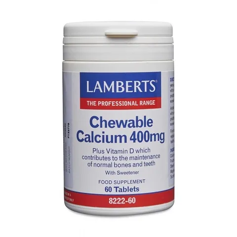 Lamberts Chewable Calcium 400mg