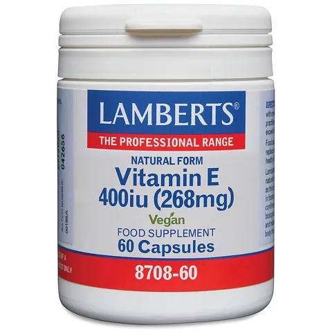 Lamberts E-400IU Natural x 60 caps