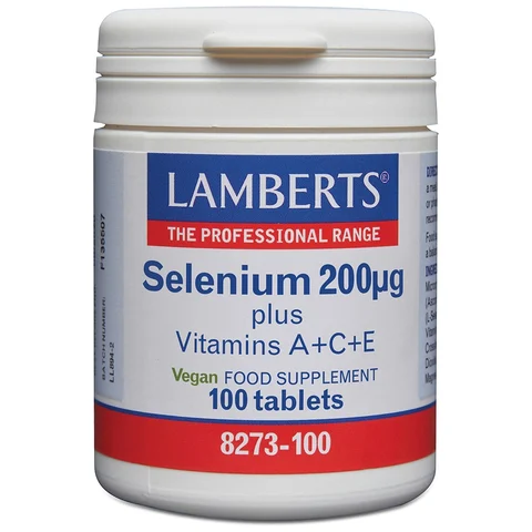 Selenium 200µg plus vitamins A, C and E
