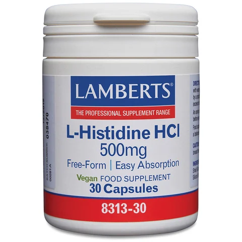 L-Histidine HCl 500mg