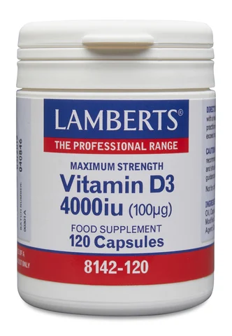 Vitamin D3 4000iu (100µg)
